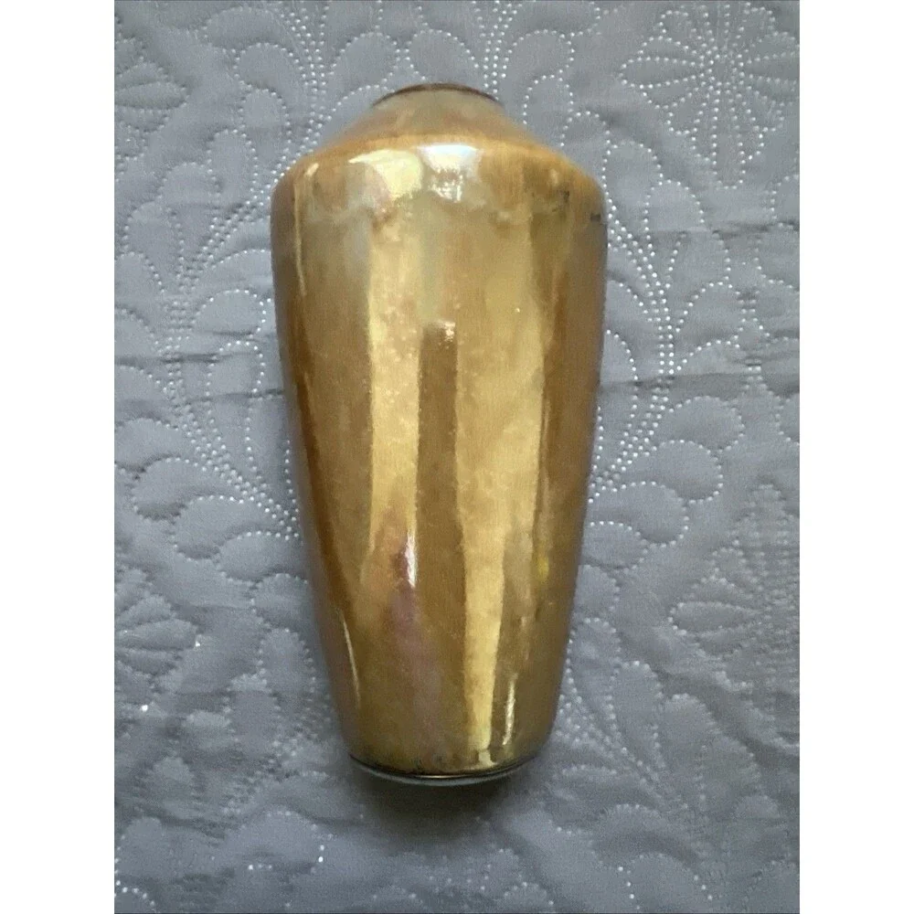 VTG Small Bud Vase Ceramic With Glazed Finish 6.5 Inch Tall -1990’s Home Decor